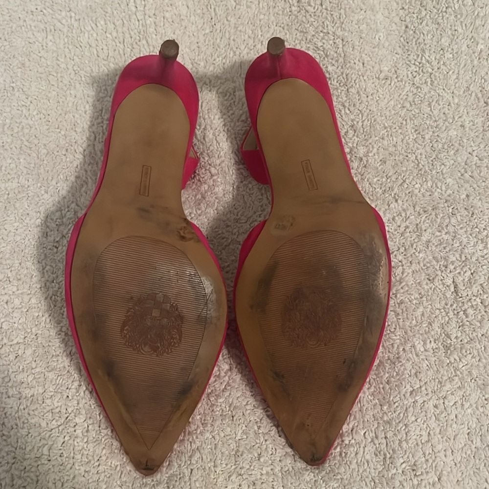 Vince Camuto Pink Slingbacks - Picture 3 of 5